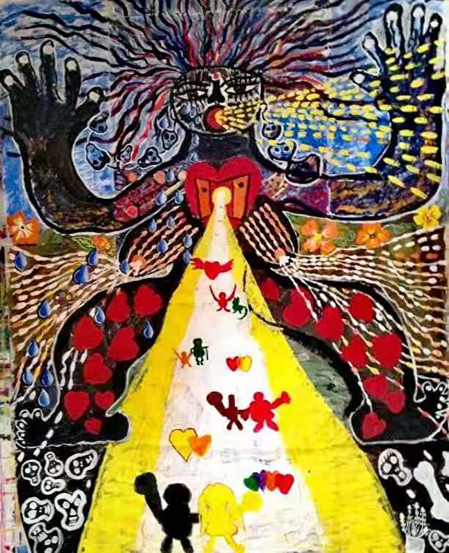 Embracing Freedom---My Personal Journey with Intuitive Painting(1)