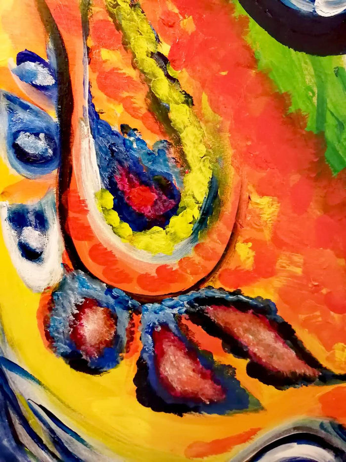 Insights from Intuitive Painting Process