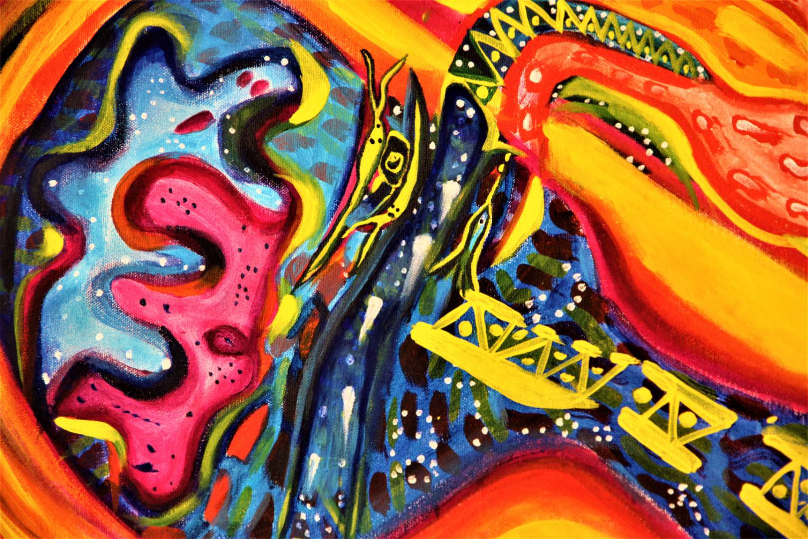 Insights From Intuitive Painting Process