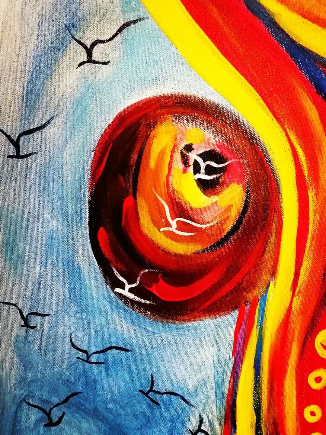 Embracing Freedom---My Personal Journey with Intuitive Painting(2)