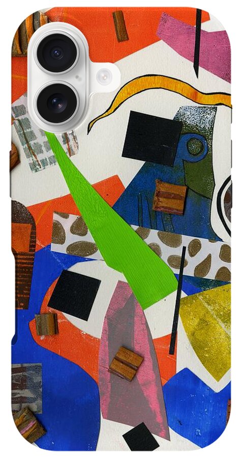 Abstract Geometric Collage - Phone Case