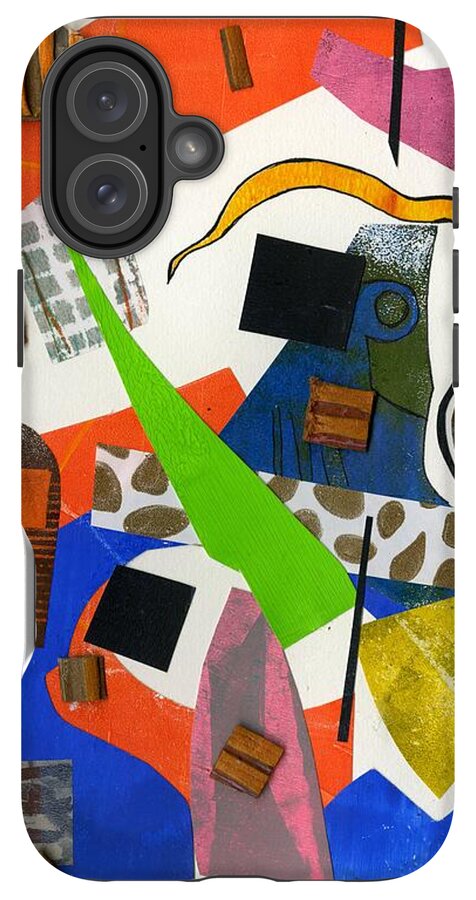 Abstract Geometric Collage - Phone Case