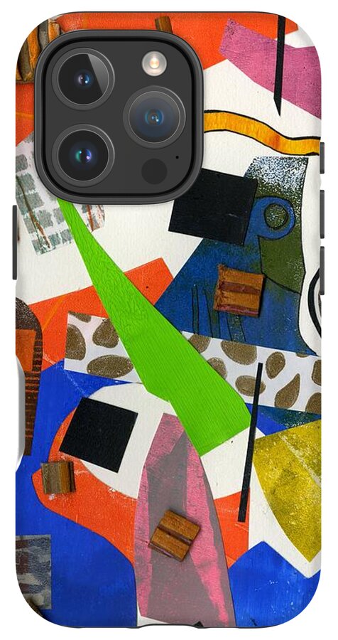 Abstract Geometric Collage - Phone Case