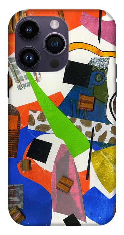Abstract Geometric Collage - Phone Case