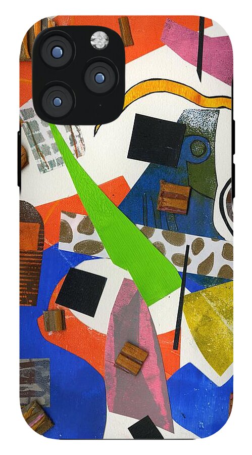 Abstract Geometric Collage - Phone Case