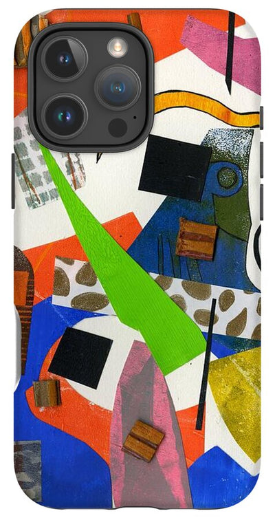 Abstract Geometric Collage - Phone Case