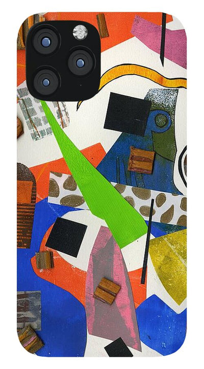 Abstract Geometric Collage - Phone Case