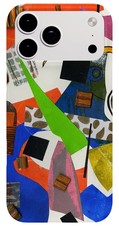 Abstract Geometric Collage - Phone Case