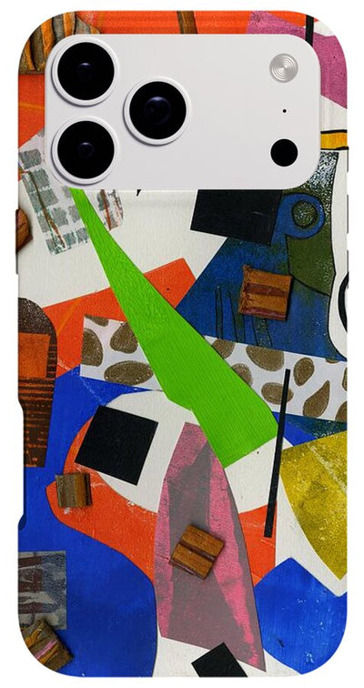 Abstract Geometric Collage - Phone Case
