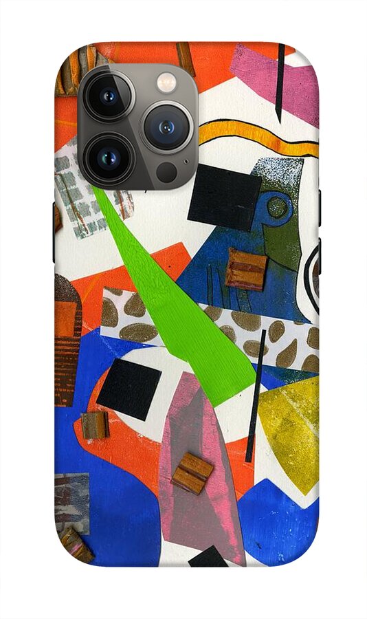 Abstract Geometric Collage - Phone Case