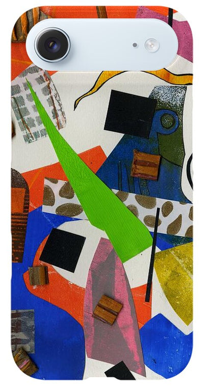 Abstract Geometric Collage - Phone Case