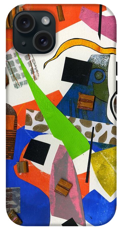 Abstract Geometric Collage - Phone Case