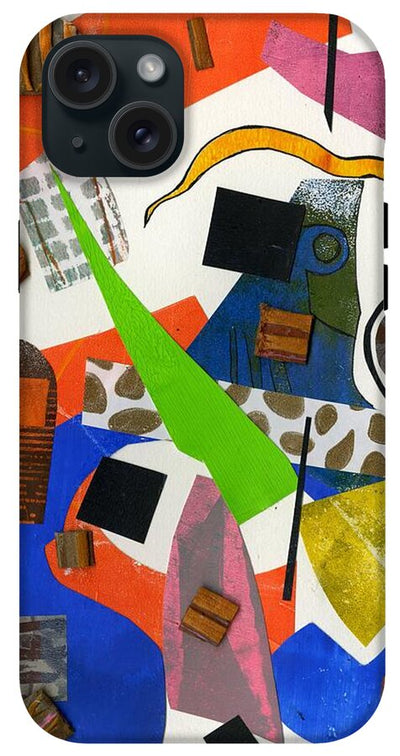 Abstract Geometric Collage - Phone Case