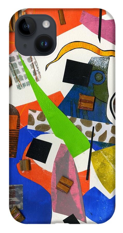 Abstract Geometric Collage - Phone Case