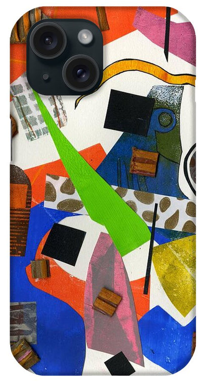 Abstract Geometric Collage - Phone Case