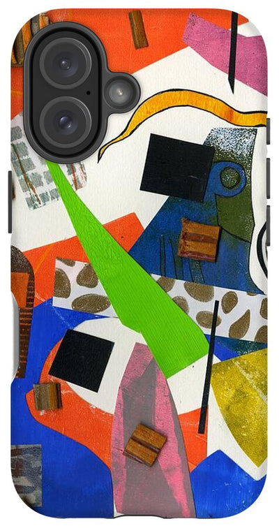 Abstract Geometric Collage - Phone Case