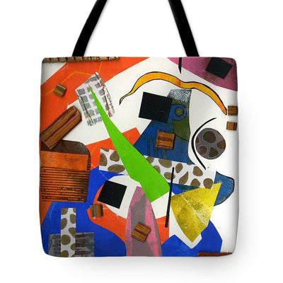 Abstract Geometric Collage - Tote Bag