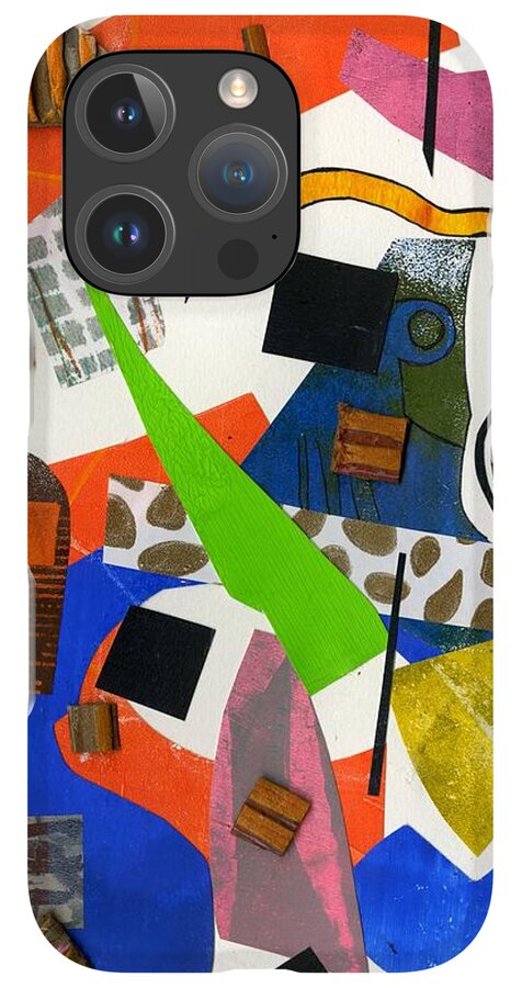 Abstract Geometric Collage - Phone Case