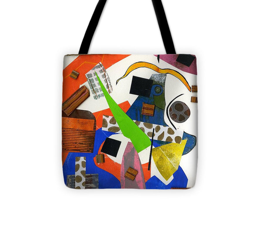 Abstract Geometric Collage - Tote Bag