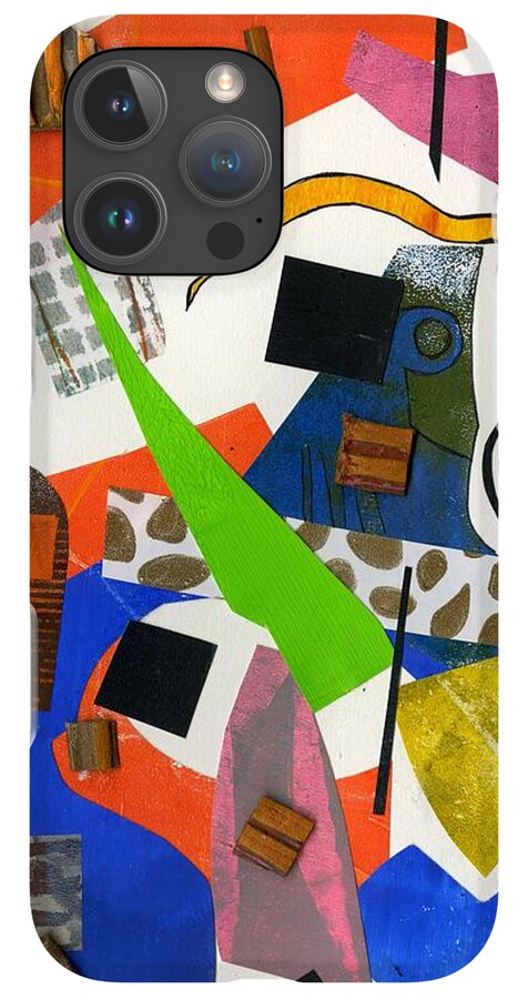 Abstract Geometric Collage - Phone Case
