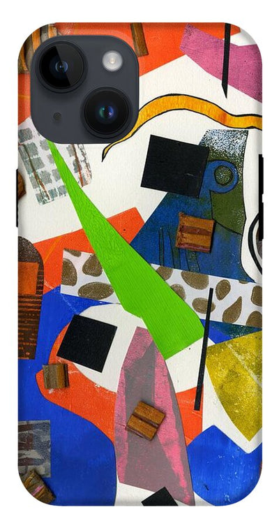 Abstract Geometric Collage - Phone Case