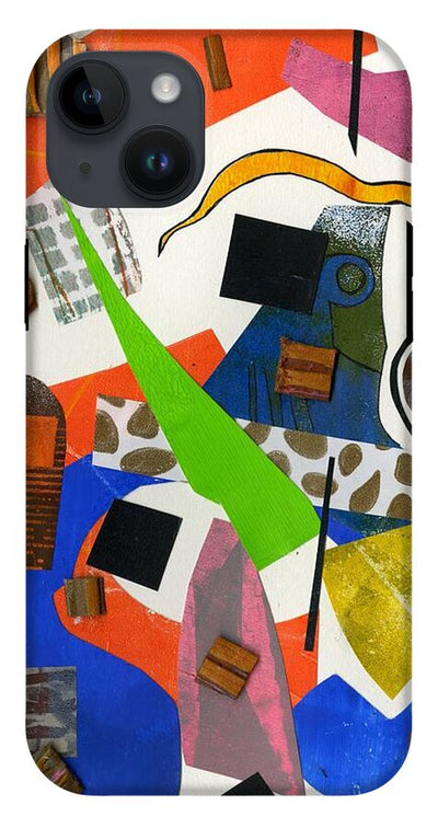 Abstract Geometric Collage - Phone Case