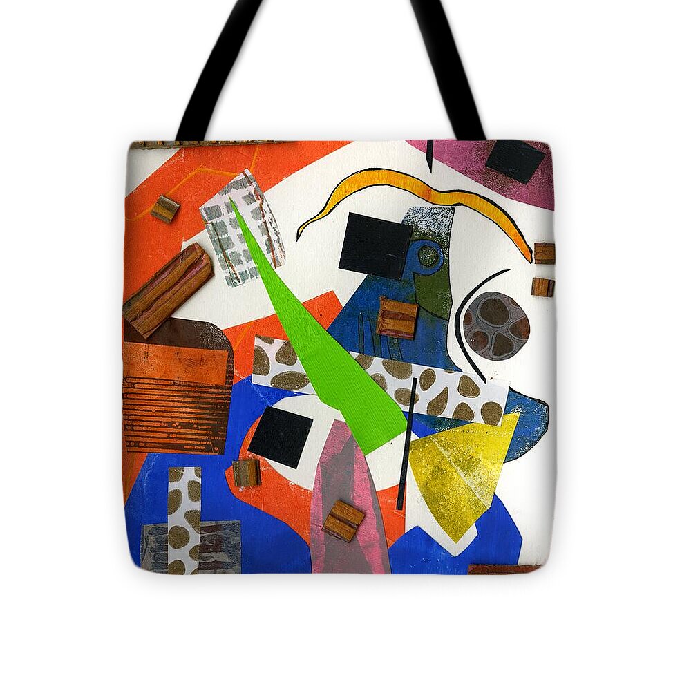 Abstract Geometric Collage - Tote Bag
