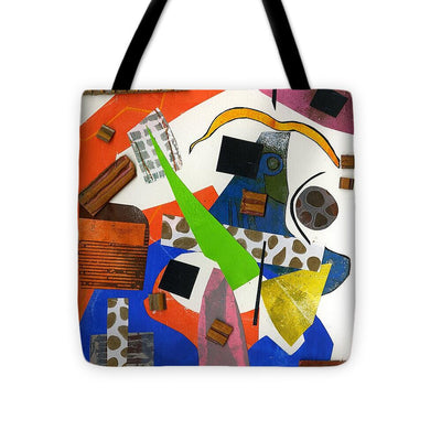 Abstract Geometric Collage - Tote Bag