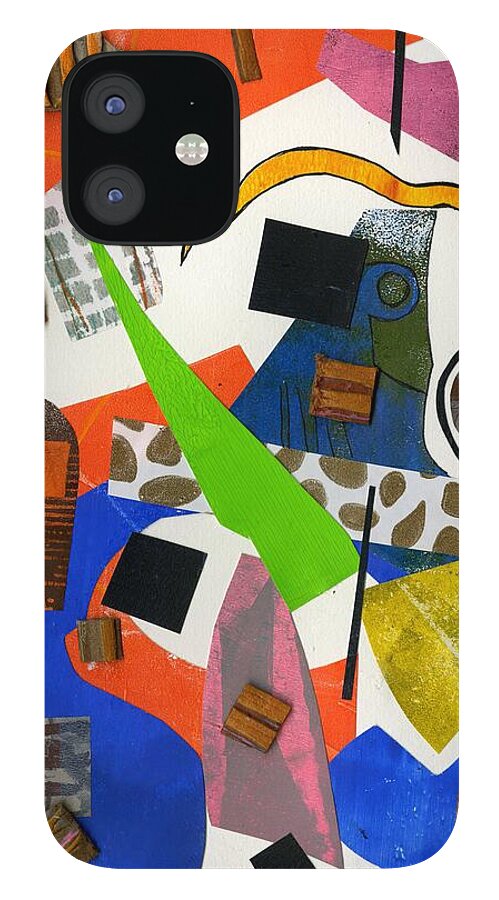 Abstract Geometric Collage - Phone Case