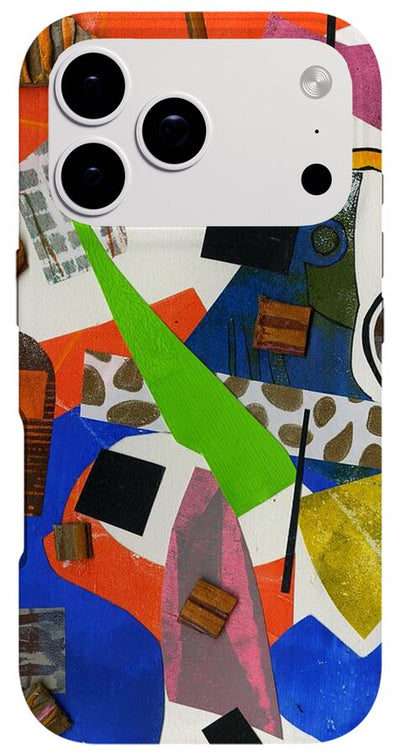 Abstract Geometric Collage - Phone Case
