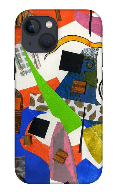 Abstract Geometric Collage - Phone Case