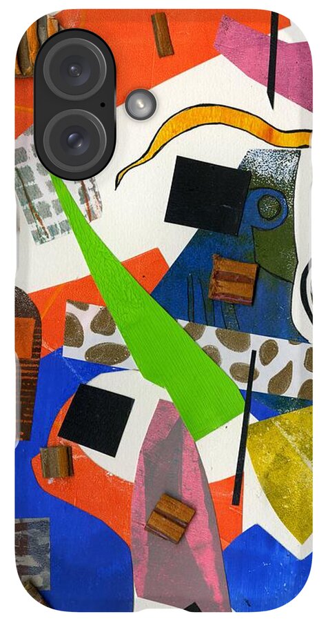 Abstract Geometric Collage - Phone Case