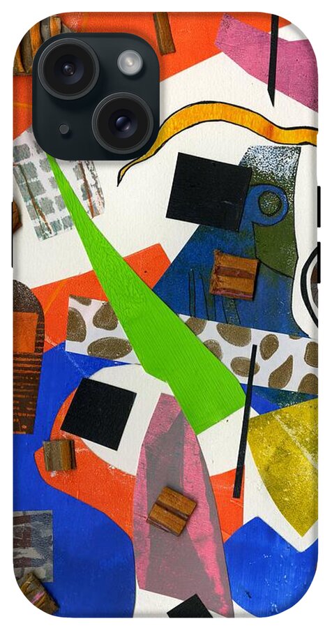 Abstract Geometric Collage - Phone Case