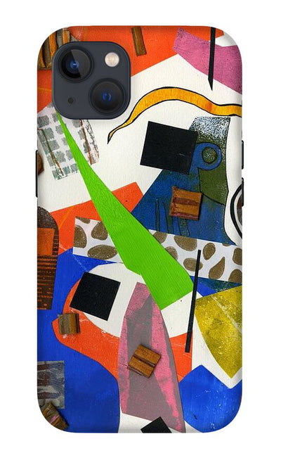 Abstract Geometric Collage - Phone Case