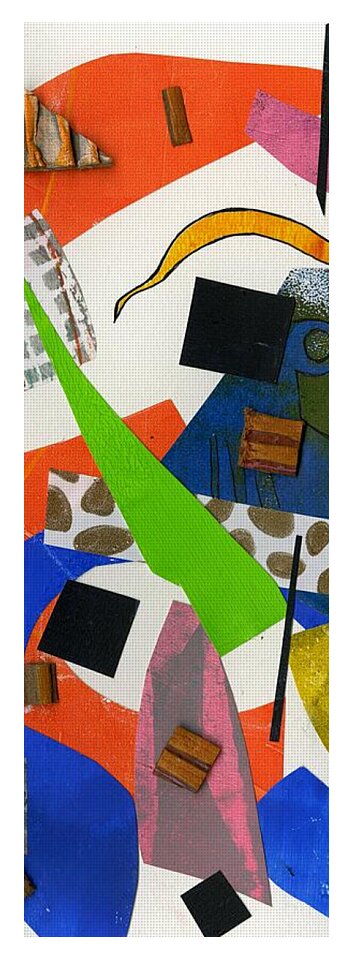 Abstract Geometric Collage - Yoga Mat