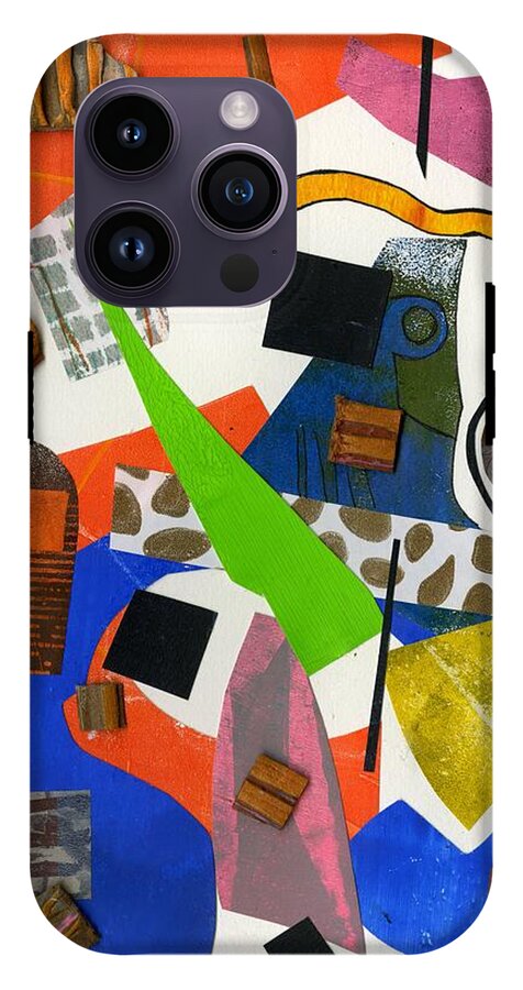 Abstract Geometric Collage - Phone Case