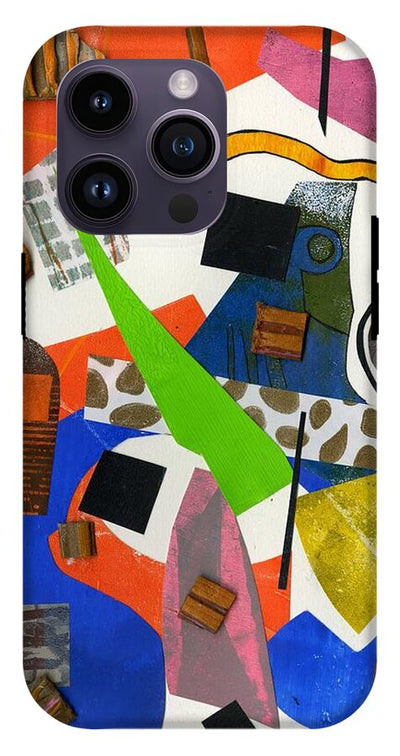 Abstract Geometric Collage - Phone Case