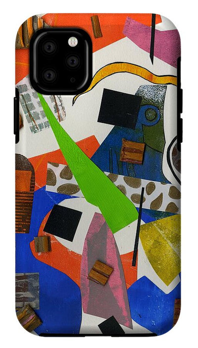 Abstract Geometric Collage - Phone Case