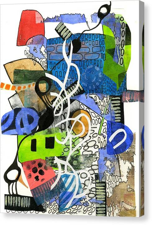 Colorful Abstract Composition - Canvas Print
