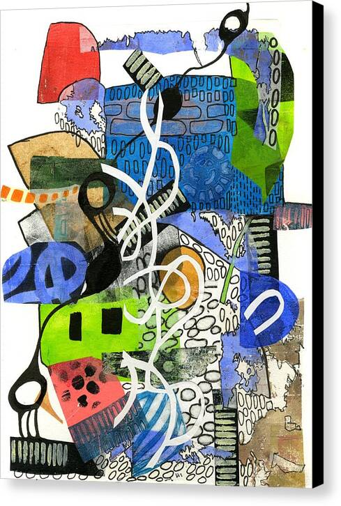 Colorful Abstract Composition - Canvas Print