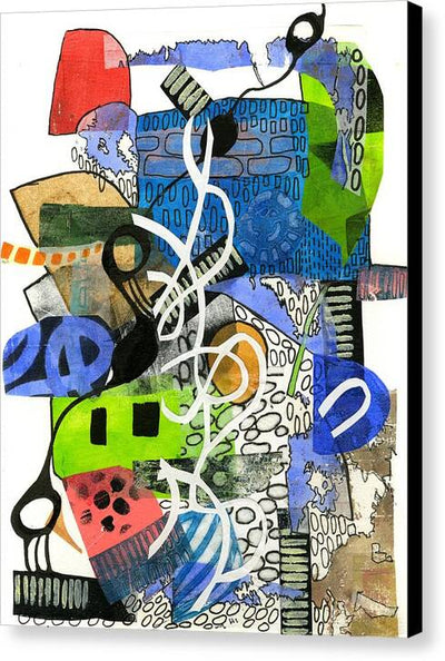 Colorful Abstract Composition - Canvas Print