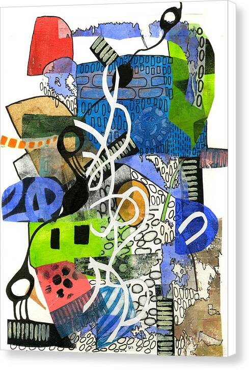 Colorful Abstract Composition - Canvas Print