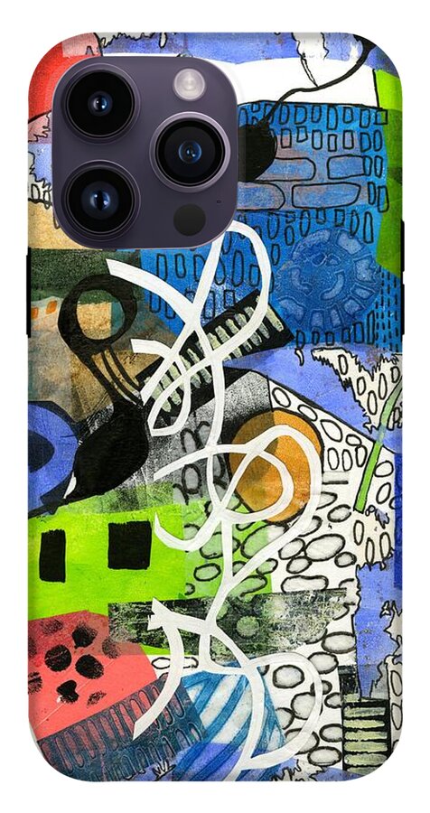 Colorful Abstract Composition - Phone Case