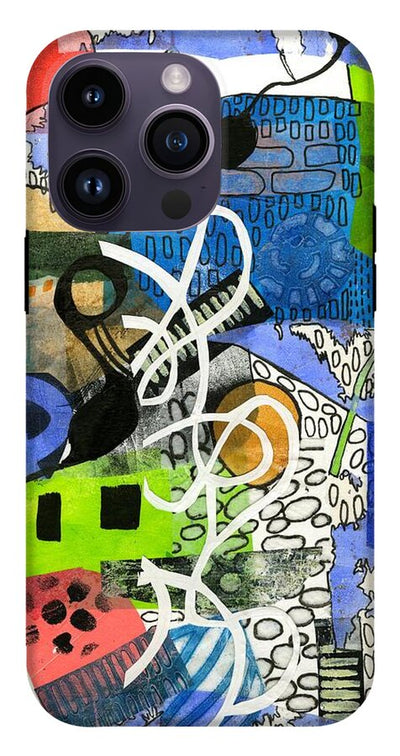 Colorful Abstract Composition - Phone Case