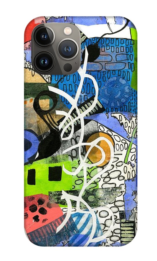 Colorful Abstract Composition - Phone Case