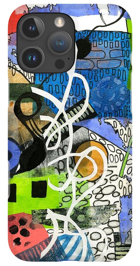Colorful Abstract Composition - Phone Case