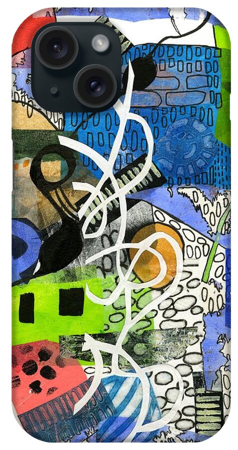 Colorful Abstract Composition - Phone Case