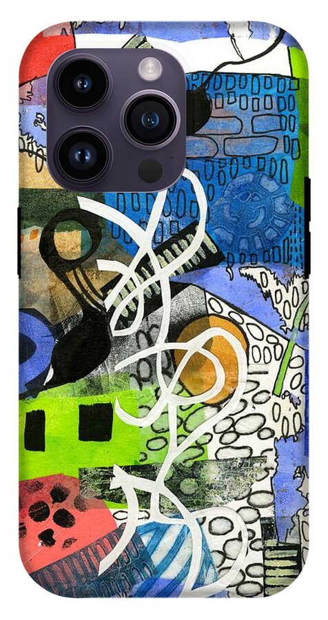 Colorful Abstract Composition - Phone Case