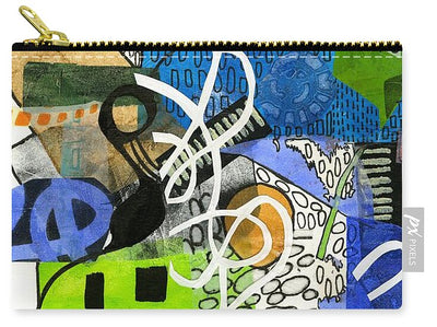 Colorful Abstract Composition - Zip Pouch