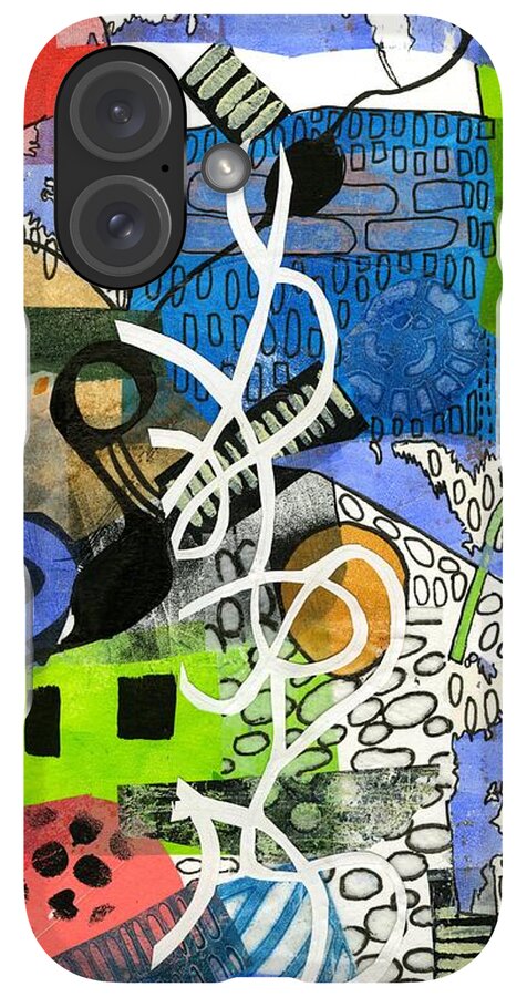 Colorful Abstract Composition - Phone Case